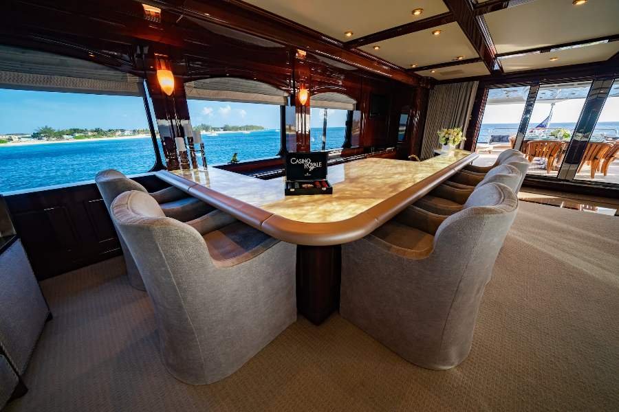 Interiors Inside a Superyacht