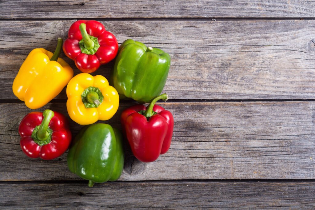 Red bell peppers immune boosts